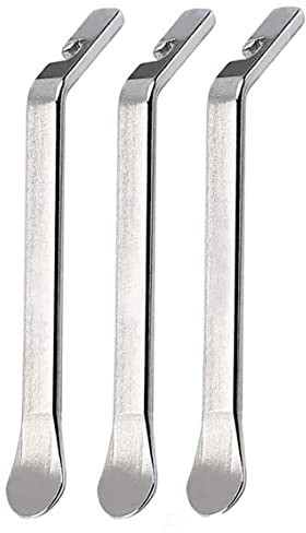 BANDIDOS Bike Tyre Levers, Set of 3 Strong Metal Portable Bicycle Tire Levers Spoon Changing Tool to Repair Bike Tube
