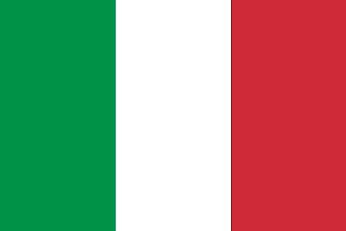 Fasent-Party Premium Fahnen Flagge - 90 x 150 cm / 150 cm 90 cm - aus Polyester mit goldenen Ösen - Langlebig und Wetterfest (Italien)