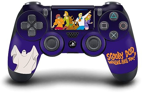 Head Case Designs Officially Licensed Scooby-Doo Where Are You? Graphics Vinyl Sticker Gaming Skin Decal Cover Compatible With Sony PlayStation 4 PS4 DualShock 4 Controller