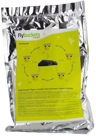 Flybuckets Lockstoff Fliegenfalle 240 g (6 x 40 g)
