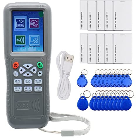 Ashikoi NFC RFID Card Copier Reader Writer Duplicator Wifi Full Decode Smart Card Key Machine IC ID Reader Writer Duplicator