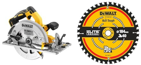DCS572NT-XJ - Sierra Circular sin escobillas XR 18V cargador/batería + Suitable Power Tool Accessory