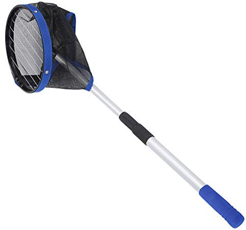 Kelepu Tischtennisball Picker Pong Ball Picker Pong Picker Pick Up Netzbeutel Tischtennis Sammler Profi Werkzeuge Verstellbarer Griff Ballfänger Pong Sammler
