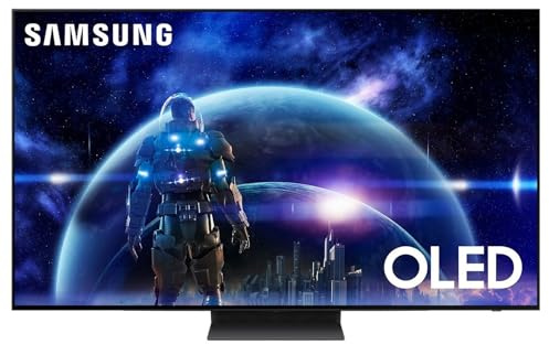 Samsung OLED 4K S90D Fernseher 48 Zoll (122 cm), TV Mit Neural Quantum AI Gen2 Prozessor, HDR+, AI Upscaling, Smart TV, KI TV, 48S90D [2024]