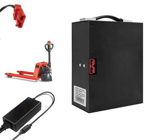 HJGHY Batteria al Litio per Carrello elevatore Elettrico da 48 V Batteria per Camion di carico e Scarico da 48 V Batteria per Carrello elevatore a Spinta Manuale da 48 V,48v,10Ah