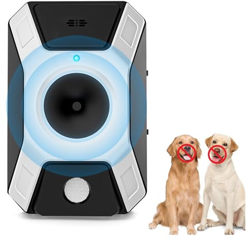 Antibell für Hunde,Wiederaufladbares Antibell für Kleine Mittel Große Hunde,3 Einstellbare Frequenz Automatisches Anti Bellen Gerät,Sicher Hundebellen Stoppen,Ultraschall Hunde Anti Bellen Ger