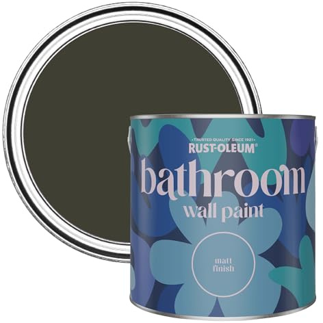 Rust-Oleum Water-Resistant Bathroom Wall & Ceiling Paint in Matt Finish - Wallington 2.5 litres