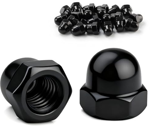 msysmyu Lot de 30 écrous à chapeau M6 hexagonaux