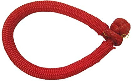 Cable pour Treuil Rouge de 9mm * 150mm Shackle Souple de VTT, Manille de treuil, Manille de Corde for Les pièces Hors Route, Manille UHMWPE for Yacht