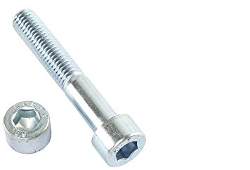 10 Stk Zylinderschraube DIN 912 - M 20 x 50 - Stahl 10.9 galv. verzinkt