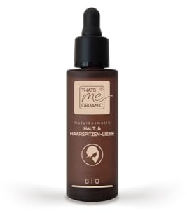That’s me organic Bio Haut und Haarspitzenliebe Hair Oil (30ml) 2in1 Protect + Repair – Argan Öl für intensive Haut- und Haar Pflege – Für Körper, Gesicht, trockenes Haar und Kopfhaut