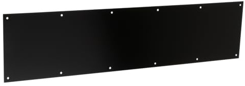 National Hardware N270-352 Trittplatte, 20,3 x 86,4 cm, Mattschwarz