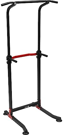 Klimmzugstange Vertikal Multifunktionale Power Tower Familie KrafttrainingsgeräTe HöHenverstellbar Kraftturm FüR Schlafzimmer BüRo Und Fitnessraum