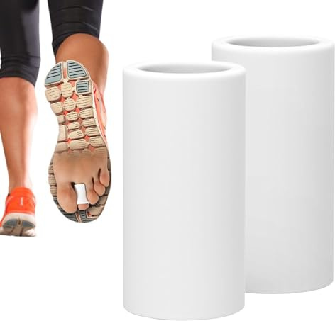 Silikon-Zehenschutz, weicher Zehentrenner | 2 Stück Anti-Reibungs-Fußzehenschutz für Damenzehen,Langfristige Zehen-Daumen-Abdeckungen, multifunktionaler Zehenschutz, kleines Zehenkissen für