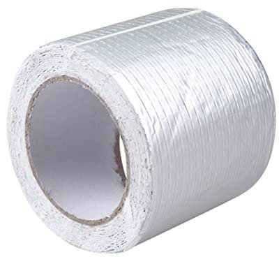 Gatuida Butylband Silber Selbstklebendes Dichtband Wasserdichtes Reparaturband Für Dachleckage Fensterbankspalt Und Rohrbruch Abdichtend Robust Langlebig