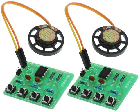 SKISUNO 2sätze DIY Oszillator Kit Elektronische Tastatur Bausatz Zum Löten Für Anfänger Und Profis Elektronik-Projekt Für Schaltkreis-experimentierung