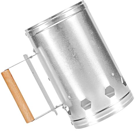 PHENOFICE Holzkohle-kaminanzünder Holz Für Outdoor-kochgeräte Grill-feuereimer Mit Optimierter Luftzirkulation Für Schnelles Anzünden Von Holzkohle