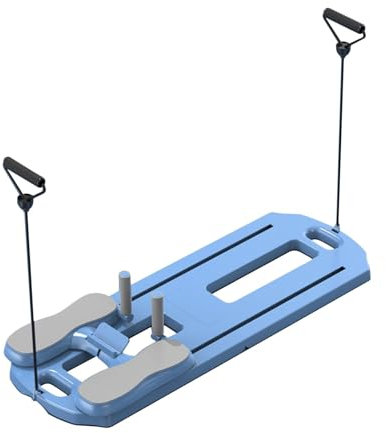 Pilates Board Home, Verschiebbares Pilates-Board, Reformer-Pilates-Maschine, Tragbarer Pilates-Reformer Mit Verstellbarem Und Kompaktem Design Für Übungen Im Innen- Und Außenbereich (1 Stück)