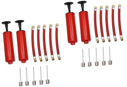 Kisangel 24pcs Basketball Inflating Needle Hand Air Pump for Balls Inflatable Ball Air Pump