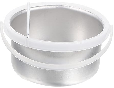 Gogogmee Wax Melting Bowl Aluminum Inner Pot Wax Heater Accessory for Candle Making and Waxing Supplies Uk