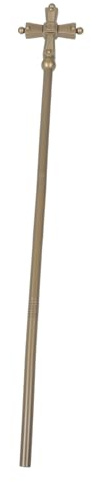 minkissy Halloween Cosplay Spazierstock Kreuz Stab Prop Leichtes Requisit für Party Kostüm Zubehör Festliche Halloween Deko