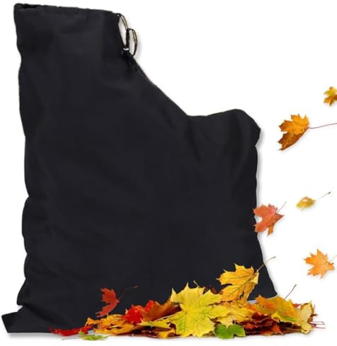 OIXEYA Sacco Aspirafoglie, Borsa Soffiatore Foglie 60x44cm Borsa Sottovuoto Soffiatore di Foglie Oxford Impermeabile Sacco Soffiatori Aspirafoglie Borsa Conservazione Regolabile con Cerniera