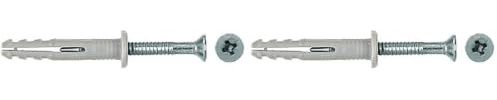 Fischer 48795 Nageldübel N 6 x 40/7 P Standard (Packung mit 2)