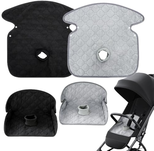 SKIKHN Almohadilla Protectora Universal, Almohadilla para Asiento Infantil, Protector Silla Coche para Cochecitos y Sillas de Coche, Cubre el Orinal de Viaje de Migas, Derrames, para Viajar y Salir