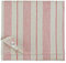 Linen & Cotton Hochwertige Tischdecke Streifen Ulla - 100% Leinen, Beige/Natur/Rot (150 x 350 cm) Weihnachten, Rechteckig Tischtuch Decke Tischwäsche Stoff für Haus/Home Küche Dekoration Esszimmer