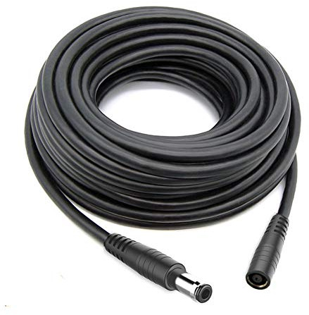 GRAYBULL DC 8mm Extension Cable Solar Kits 10Ft 33Ft Power Cord for Portable Power Station Solar Generator,Extended 8mm DC Cable (Black2-33Ft)