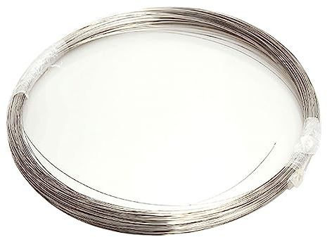 COYOUCO Alambre De Acero Inoxidable 304 (30M) para Esculpir Alambre De Rebanaje Artesanal, Alambre Duro De Acero Inoxidable,0.8mm