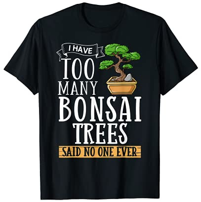 Vasi da giardino per interni di piante bonsai giapponesi Maglietta