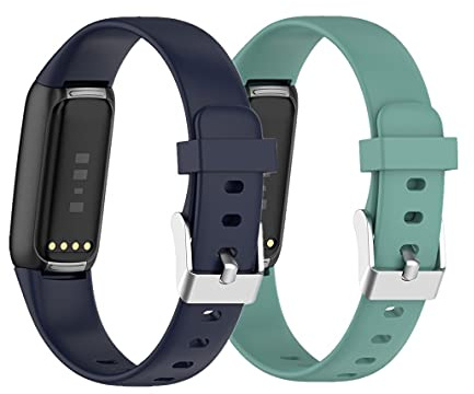 Yoobuu Sports Bands Silikon Armband Kompatibel mit Fitbit Luxe,Sport Ersatzband für Fitbit Luxe Fitness Tracker