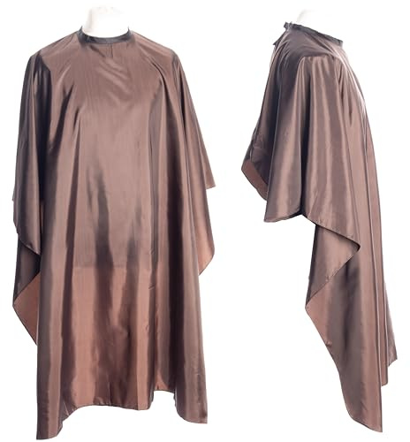 Kobe Professional Sleeveless Hairdressing Gown - Water-Repellent - Adjustable Neck. Ideal for Salon or the Busy Barber. Also Suitable for Home Use or Mobile Hairdressing.