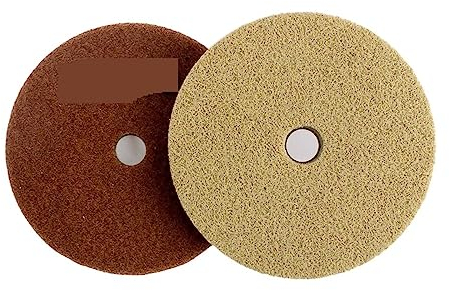 Strumenti abrasivi 2 pz 4 Spugne diamantate Tamponi for lucidatura Disco for lucidatura Pietra Granito Marmo Fibra abrasiva Nylon Tamponi for levigatura bagnati (Size : 3000)