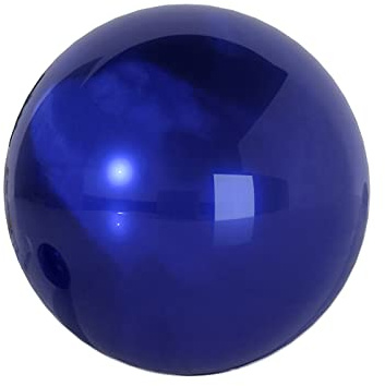 GUIREPTY Blick auf den Ball, poliert den hohlen Ball, Blau in verschiedenen Größen erhältlich, for Hausgarten-Ornamentdekorationen (Farbe: Saphirblau)(Size:120MM)