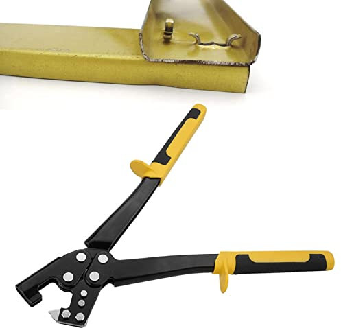 Pinza per Crimpare per Bulloni, Pinza per Crimpare in Acciaio, Pinza per Punzonatura Fissa con Chiglia in Acciaio Leggero, Pinza per Crimpare con Impugnatura Antiscivolo, per