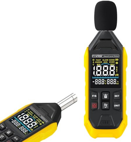 FDM01 Sound Level Meter Noise Measuring Instrument Handheld Digital DB Meter 30~130dB Audio Measuring Instrument