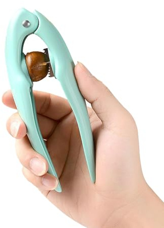 Clip para castañas - Pelador de castañas de acero inoxidable | Alicates para nueces Cascanueces con agarre ergonómico | Herramientas multifuncionales para pelar utensilios de cocina, cortador portátil