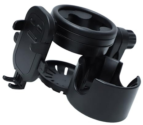 Portavasos para cochecito, a prueba de golpes, antiderrames, accesorios resistentes para silla de ruedas, carrito de golf, playa, motocicleta, bicicletas, senderismo, viajes