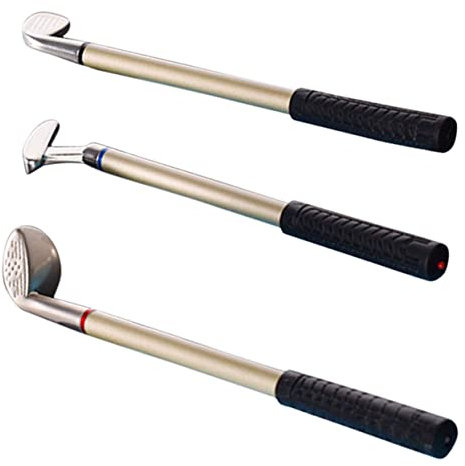 FUNNETOYU Penna Da Scrivania Design Golf Di Penne Decorative Per Ufficio e Regali Speciali Accessori Per Scrivania Divertenti e Originali Per Compleanni e Festività