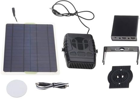 KHZen Tragbare Solarheizung Kompakte Größe Ideal Für Haustierhäuser Gewächshäuser Und Hühnermotorfahrzeugheizung