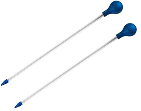 ERINGOGO 2 pièces Tube Alimentation Acrylique Lot de Distributeur Liquide pour Aquarium Récifal Marin et Plantes Eau Douce