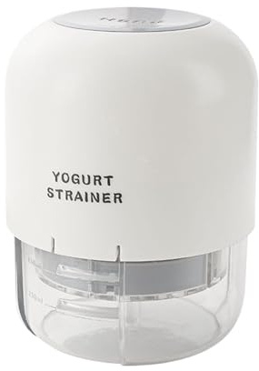 Colino per yogurt a pressione, a cestino, filtro a rete rimovibile, setaccio per caffè, tè, cucina, salsa di miele, latte, yogurt, succhi