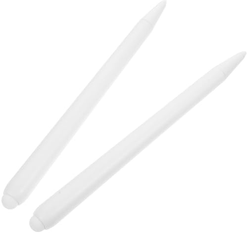 UPKOCH Lápices Ópticos para Pantalla Táctil, 2 Unidades, Diseño Doble Punta, Color Claro, Bolígrafos Capacitivos para Pizarra Digital, para Entornos Profesionales y Educativos