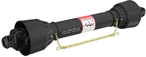 WilTec PTO Shaft T6 Drive Shaft 979mm 830Nm 540rpm 74kW (100hp), 2x 1 3/8 6 teeth Tractor Attachment