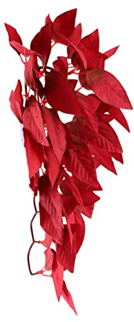 GRIRIW Piante artificiali per acquario, piante finte, aspirazione, piante artificiali, decorazione per rettili, terrario, rettile, accessori per serbatoi di rettili, staffa per piante realistiche,