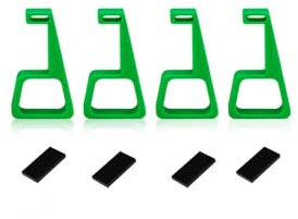 LUCKGRASP Soporte de refrigeración para consola PS4, soportes de elevación impresos en 3D, soporte de patas horizontales, kit de soportes de refrigeración (verde)