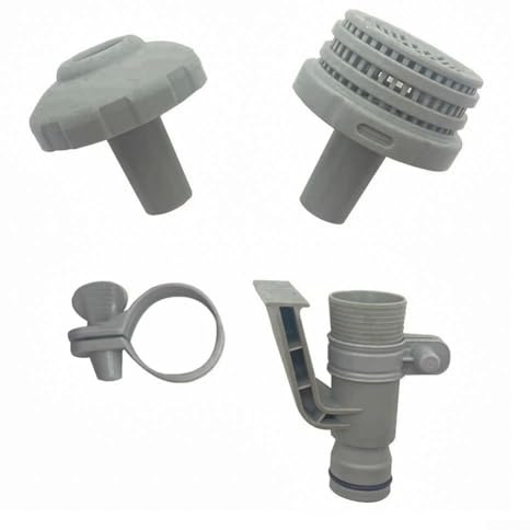 HpLive Support de tuyau avec raccord de tuyau de 1,25, filtre de piscine pour Intex 25022E pour piscine hors sol