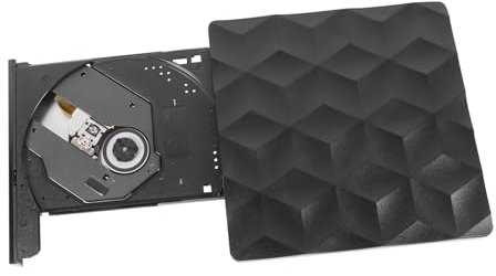 CIYODO Unità Dvd Esterna Usb 3.0 E Usb Tipo C Masterizzatore Dvd Rom Per Backup Dati E Masterizzazione File Per Installazione Operativo E Riproduzione Film